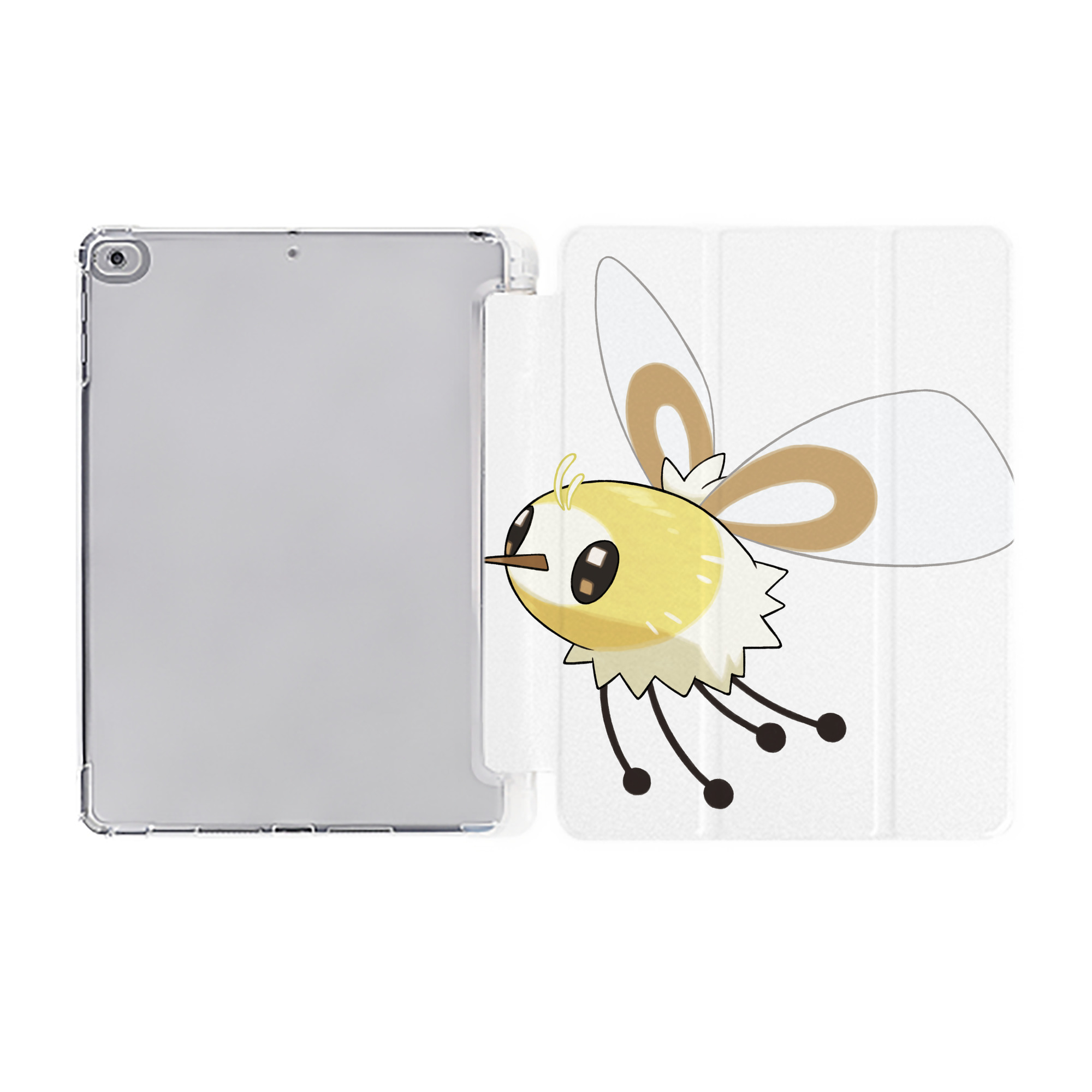 （画像用） ポケットモンスター Pokémon IPad ケース ペン収納付き 三つ折りスタンド PUレザー×シリコン 対応機種9.5/10.5/10.9インチ